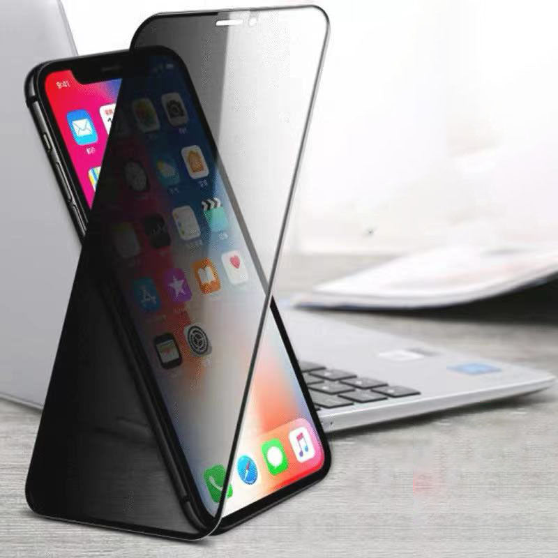 Compatible With, Compatible With , Suitable For IPhone12ProMax Soft Edge Privacy Privacy Film 12Pro Carbon Fiber Privacy Privacy Protection Film 11 Film