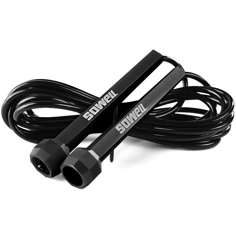 Fitness Crossfit Skipping Rope Cord Speed Jumping Exercise Equipment Adjustable Boxing Skipping Sport Rope Red Balck