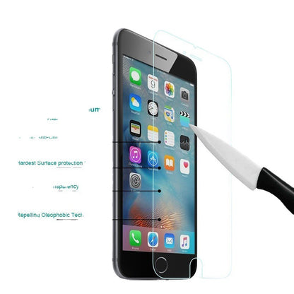 Tempered Film Fine Hole Half-screen Non-full Screen Scratch-resistant White Film