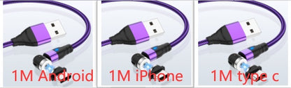 Magnetic data cable