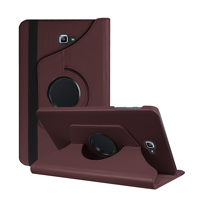 Tablet PC Protective Rotating Leather Case