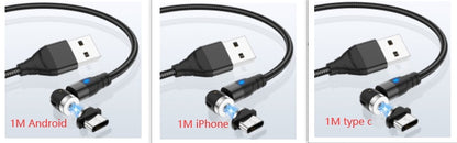 Magnetic data cable