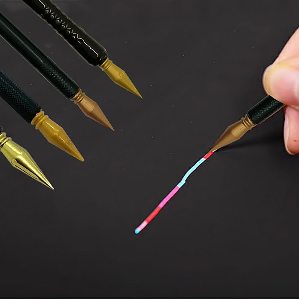 Scratch Art Paper Brush Children's Art Tools Scratch Pen