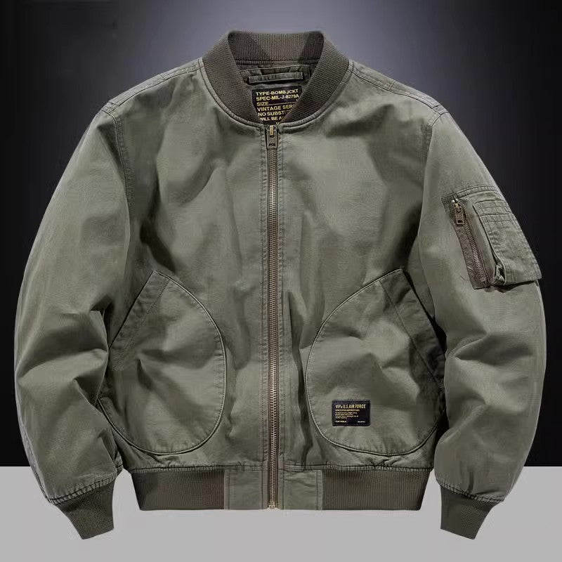 Baseball Men's Fashion Spring And Autumn Pilot Jacket