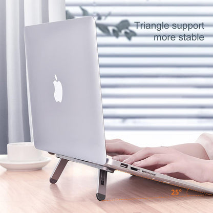 Aluminum alloy pen computer heightening bracket