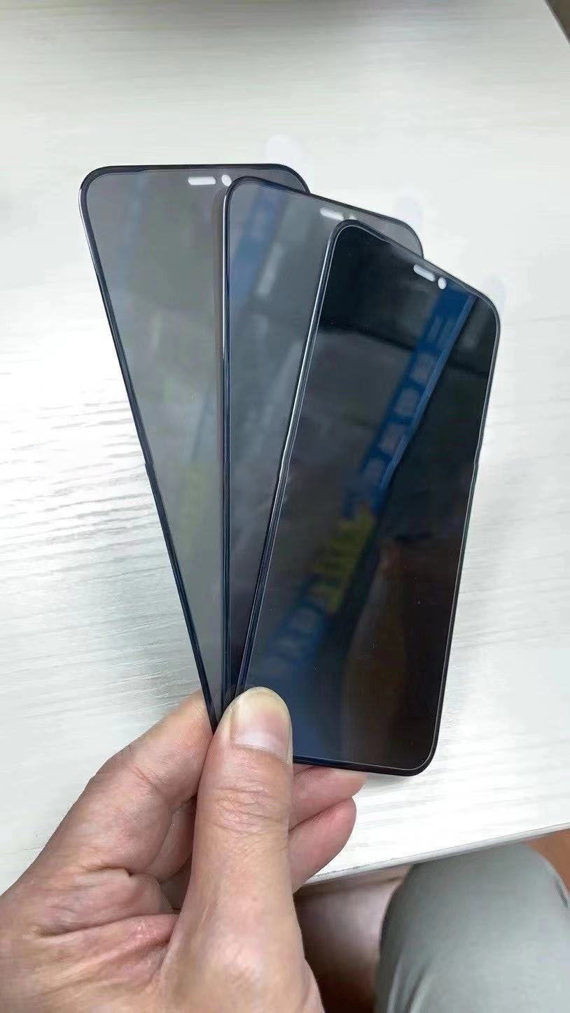 Compatible With, Compatible With , Suitable For  IPhone12ProMax Soft Edge Privacy Privacy Film 12Pro Carbon Fiber Privacy Privacy Protection Film 11 Film