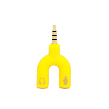 Color earphone splitter adapter