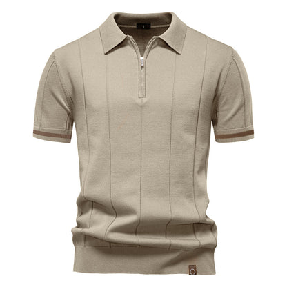 Fashion New Men's Business Casual Short Sleeve