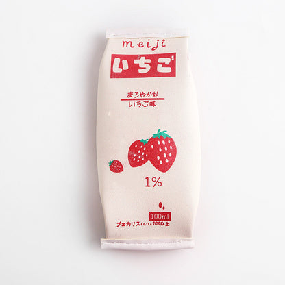 Strawberry milk pencil case