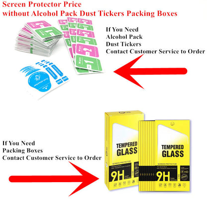 Tempered Film Fine Hole Half-screen Non-full Screen Scratch-resistant White Film