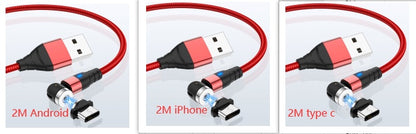 Magnetic data cable
