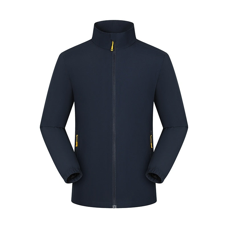 Waterproof Stand Collar Workwear Men's Jacket