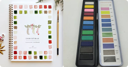 Portable Home Watercolor Exercise Book For Beginners