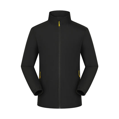 Waterproof Stand Collar Workwear Men's Jacket