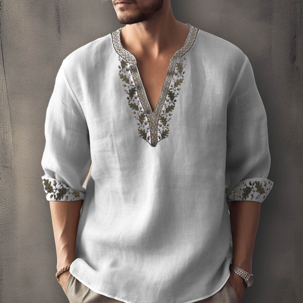 European And American 3D Digital Thermal Transfer Short Sleeve Shirt