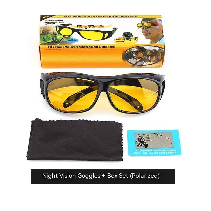 Outdoor Cycling Night Vision Mirror Paper Box Set