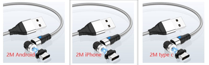 Magnetic data cable