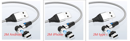 Magnetic data cable