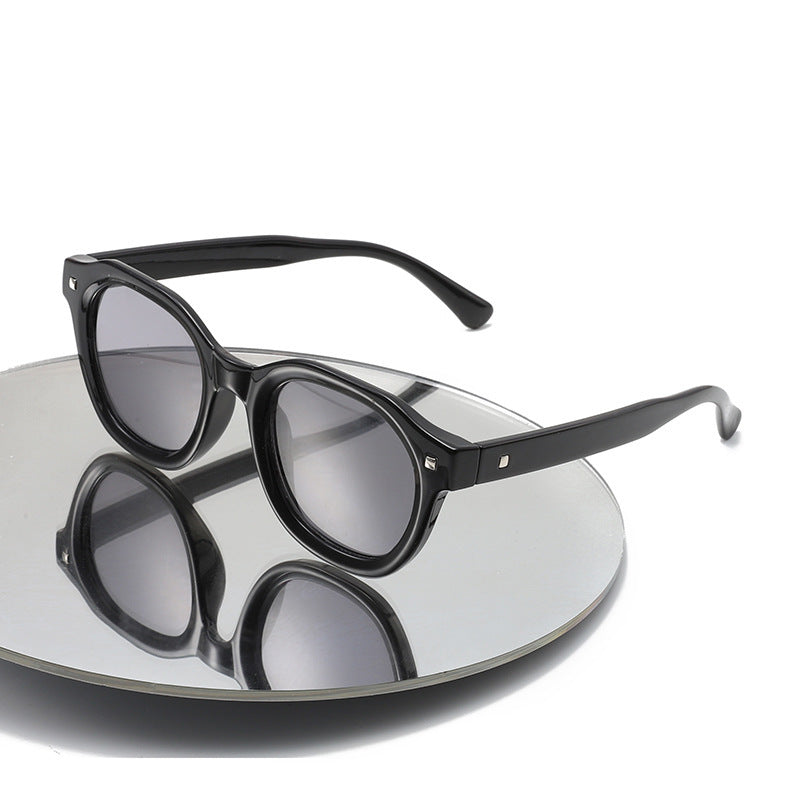 Retro Easy Matching Fashion Large Rim Polarized Sunglasses