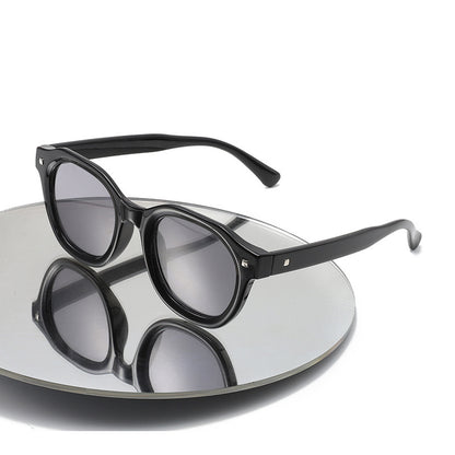 Retro Easy Matching Fashion Large Rim Polarized Sunglasses