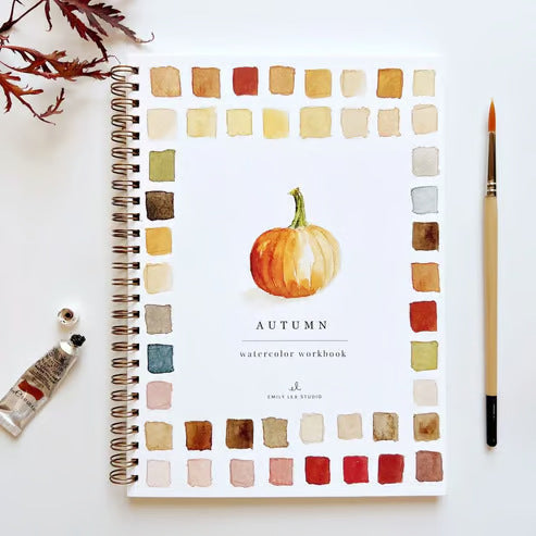 Portable Home Watercolor Exercise Book For Beginners