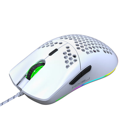 Lightweight Honeycomb Shell Hole Game Wired Mouse