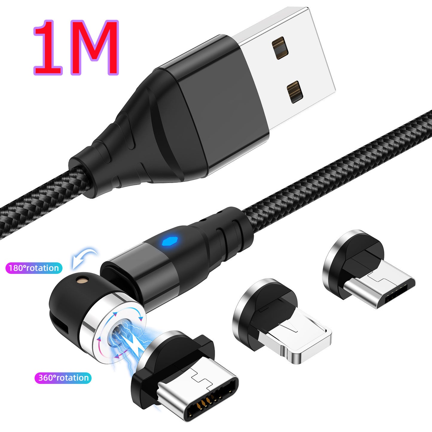 Magnetic data cable