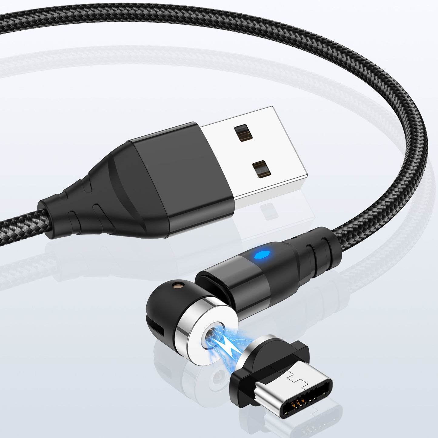 Magnetic data cable