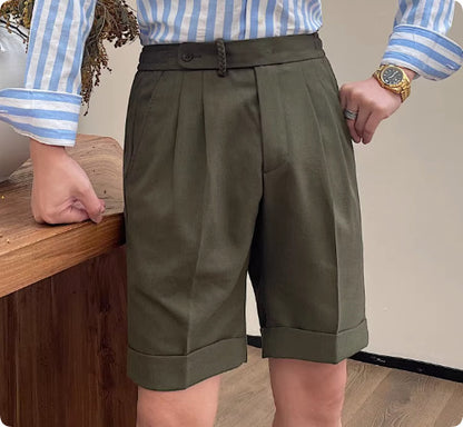 Retro Gentry Breathable Shorts British Italian Handsome