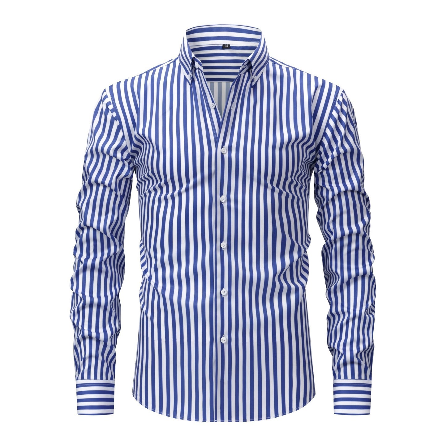 Four-sided Stretch Digital Printing Striped Long Sleeve