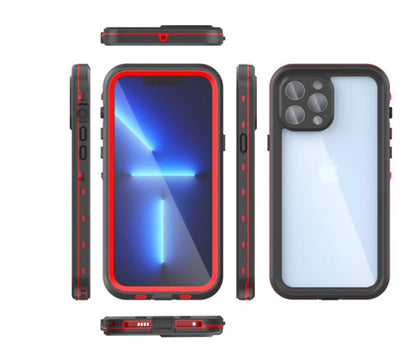 Compatible With , IP68 Waterproof Case For 11 12 Pro Max Shockproof Sil