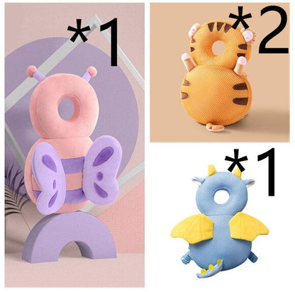 Baby Toddler Headrest Child Protection Baby Head Protection Cushion Cute Angel Wings