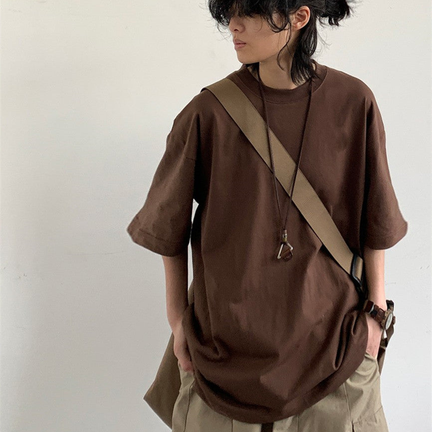 Men's Casual Loose Short-sleeved T-shirt