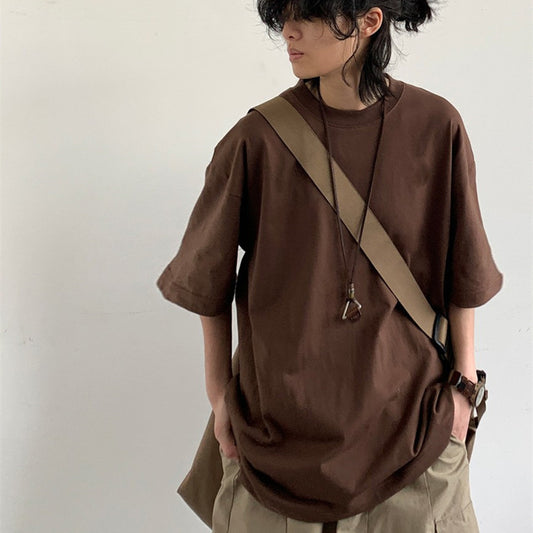 Men's Casual Loose Short-sleeved T-shirt