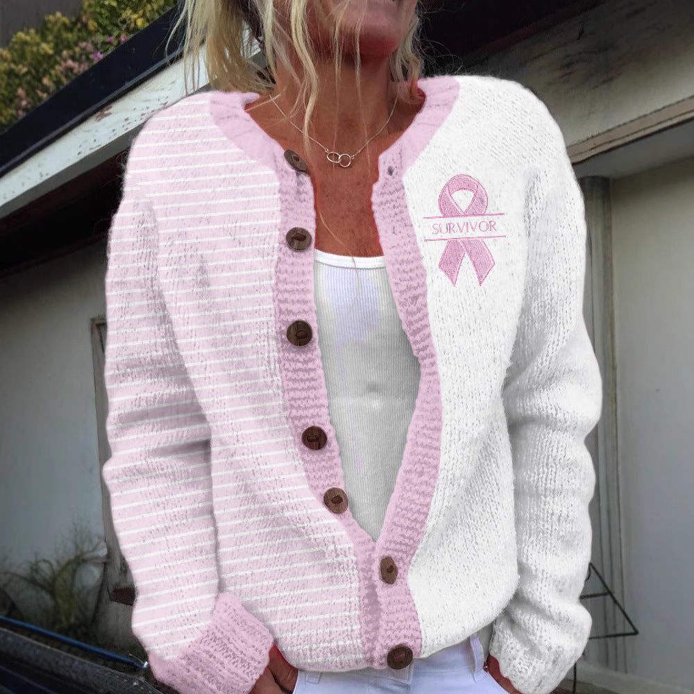 Christmas Abstract Printing Leisure Cloak Coat