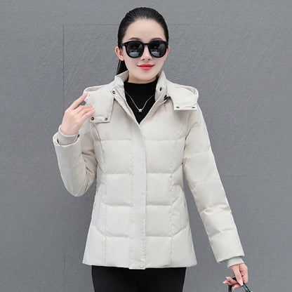Down Jacket Women's Short Thick Warm Jacket