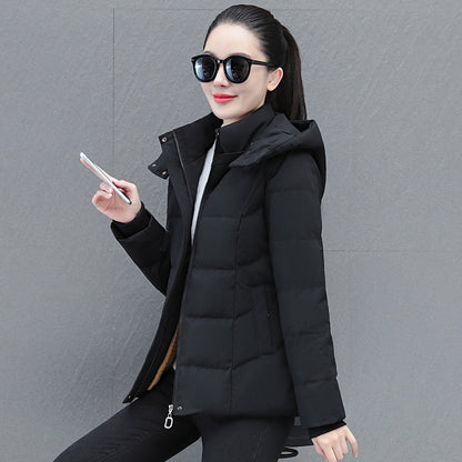 Down Jacket Women's Short Thick Warm Jacket