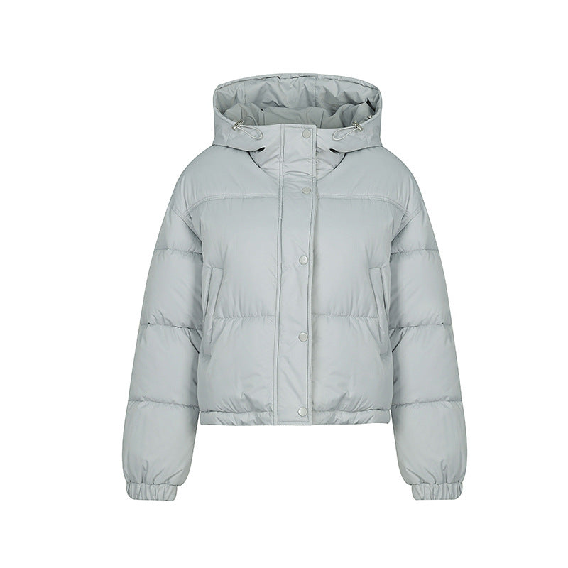 Loose Hooded Lightweight Cotton Clothing Coat
