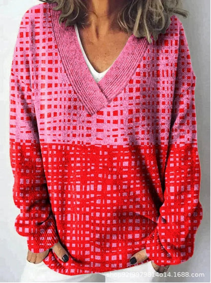 3D Animal Pattern Printed Casual Women's Sweater