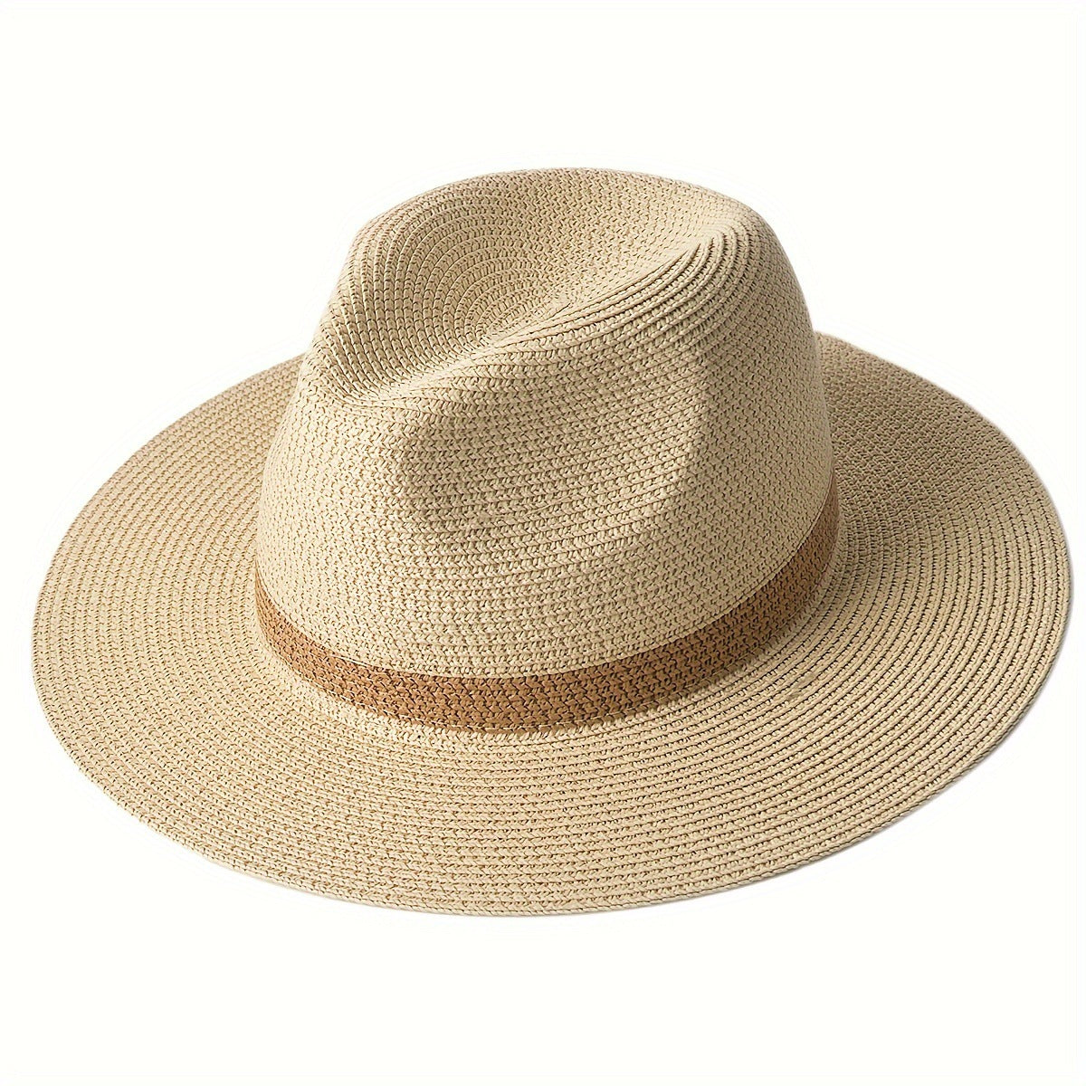 Hot Selling Panama Hat Summer Men's And Women's Vacation Beach Straw Hat