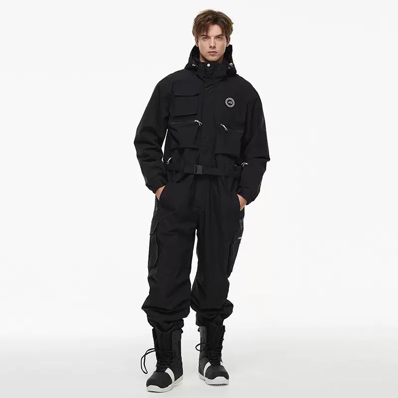 Men's And Women's Same Warm Anorak Suit