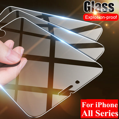 Tempered Film Fine Hole Half-screen Non-full Screen Scratch-resistant White Film