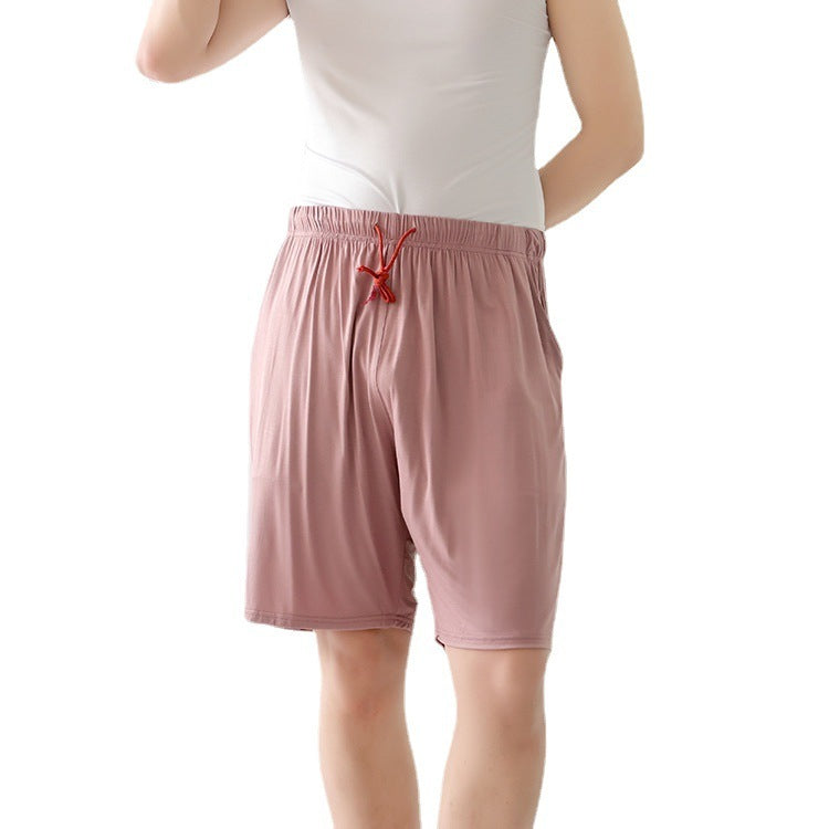 Men's Summer Plus-sized Plus Size Waist Strap Pocket Stretch Breathable Shorts