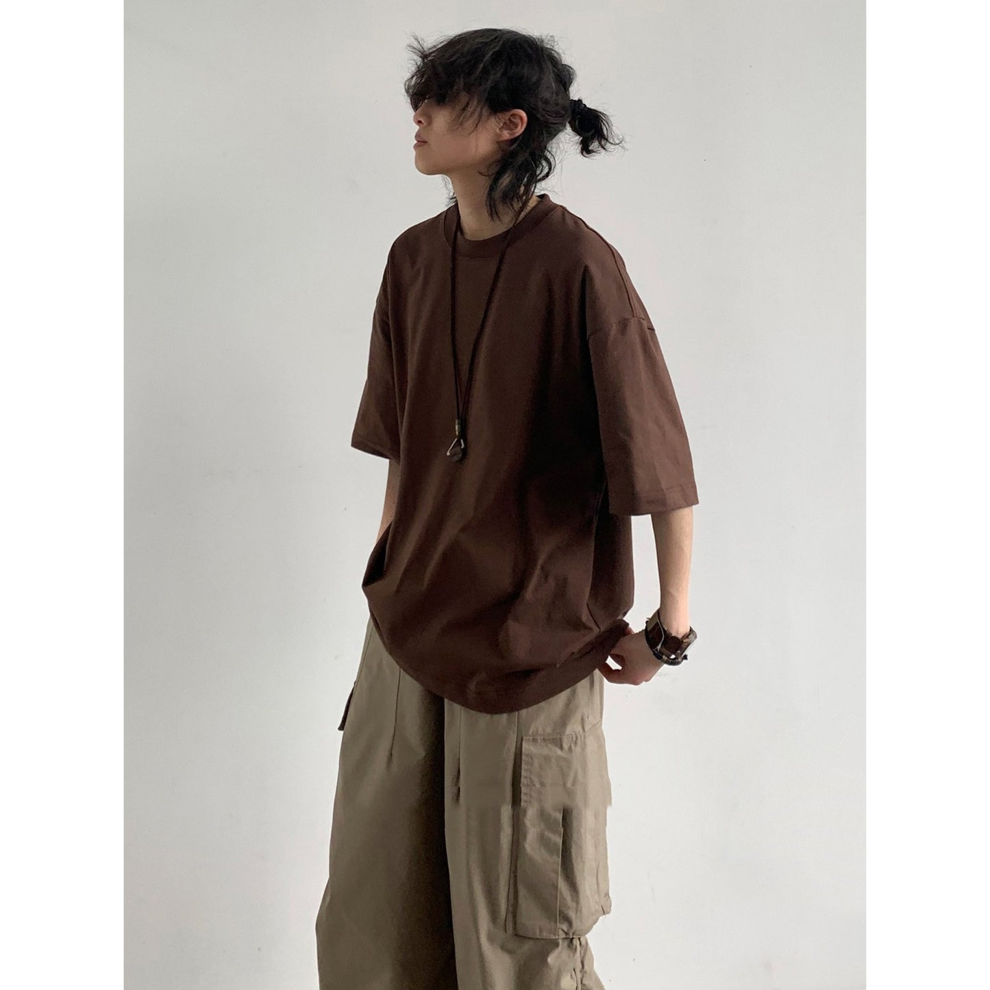 Men's Casual Loose Short-sleeved T-shirt