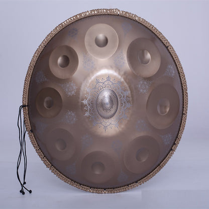 Mandala Engraved Version Hand Disc Drum Music Instrument