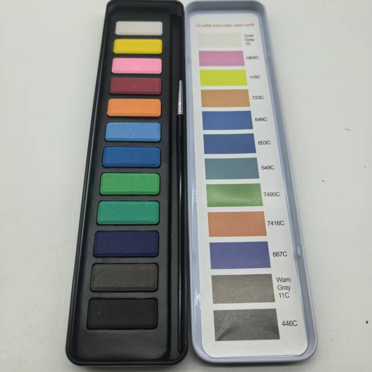 Portable Home Watercolor Exercise Book For Beginners