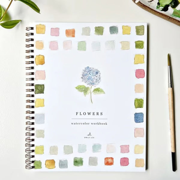 Portable Home Watercolor Exercise Book For Beginners