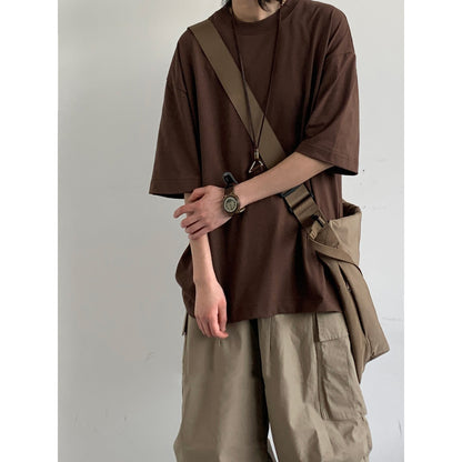 Men's Casual Loose Short-sleeved T-shirt