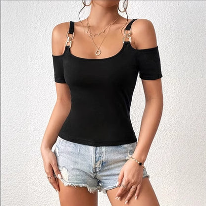 Summer American Niche Outer Wear Short Chic Sports Top Hot Girl Bottoming Small Slip Top Vest For Women
