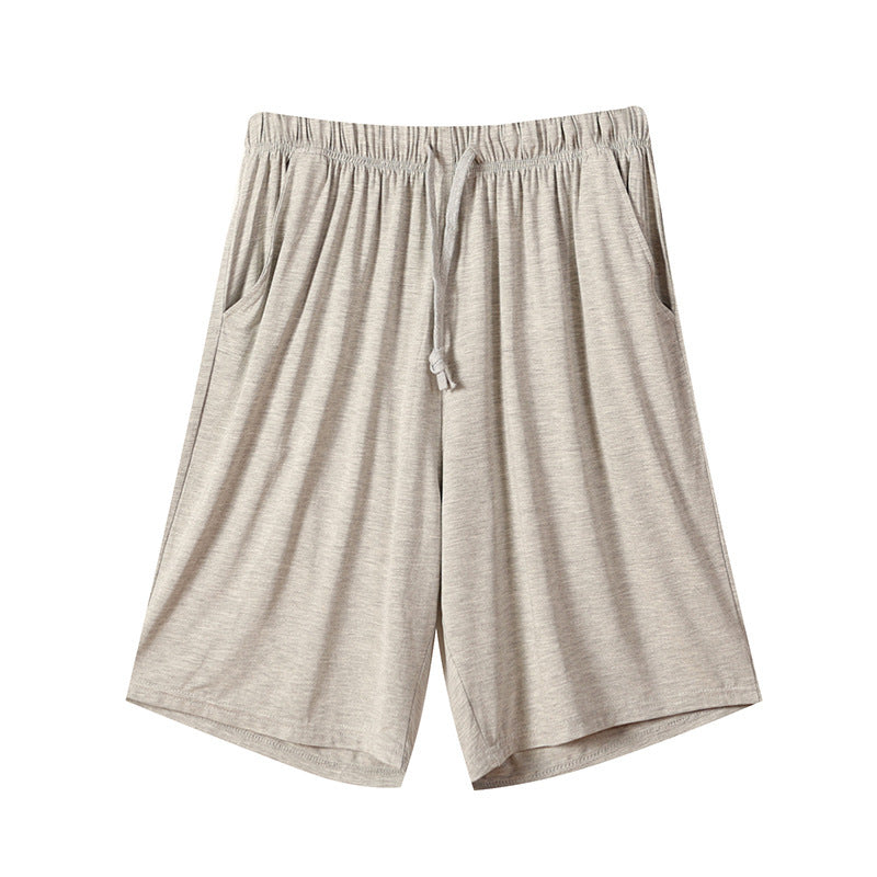 Men's Summer Plus-sized Plus Size Waist Strap Pocket Stretch Breathable Shorts